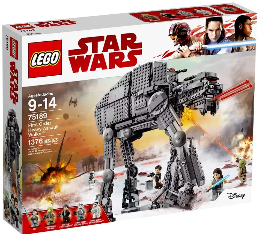Lego 75189 Star Wars. First Order Heavy Assault Walker