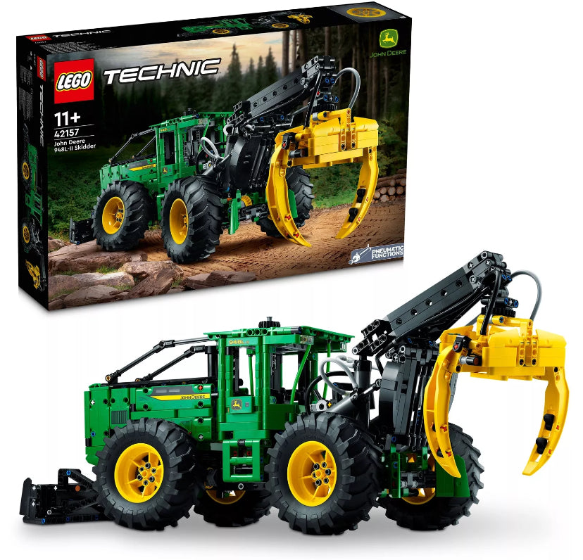 Lego 42157 Technic. John Deere Skidder (RETIRED)