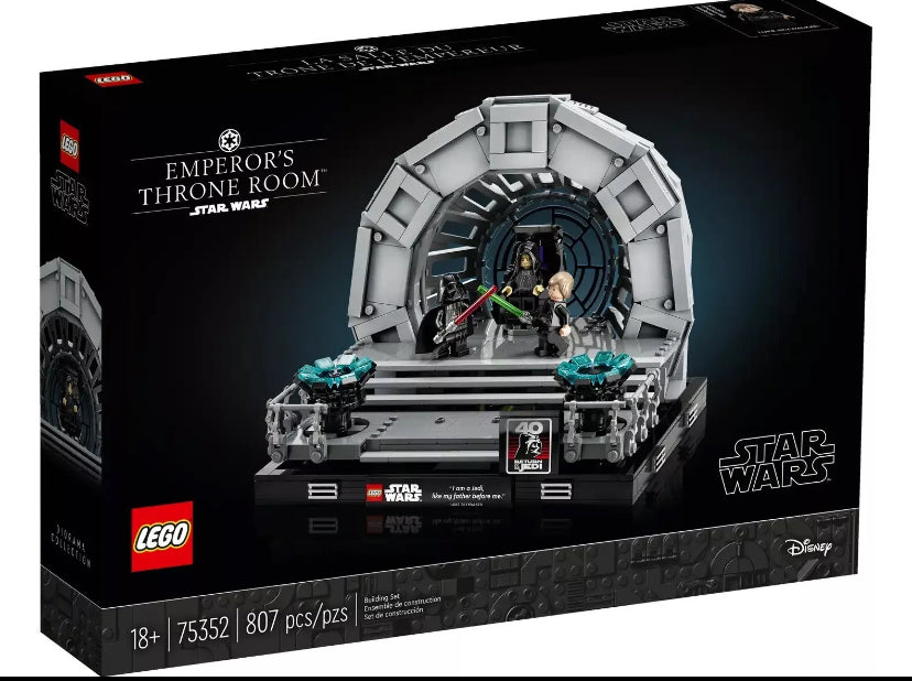 Lego 75352 Star Wars. Emporer's Throne Room (RETIRED)