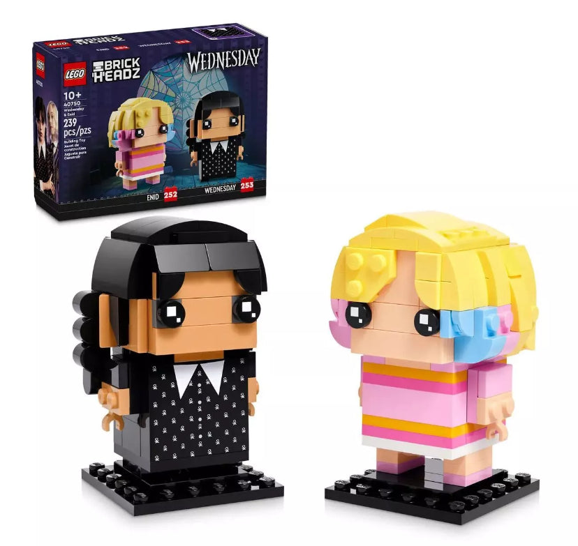 Lego 40750 Brickheadz. Enid and Wednesday