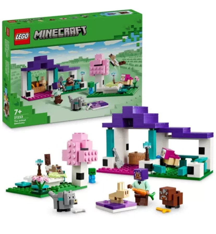Lego 21253 Minecraft. The Animal Sanctuary (RETIRED)