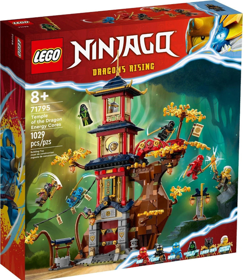 Lego 71795 Ninjago. Temple of the Dragon Energy Cores (RETIRED)