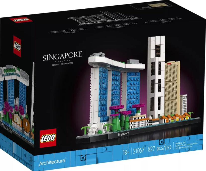 Lego 21057 Architecture. Singapore (RETIRED)