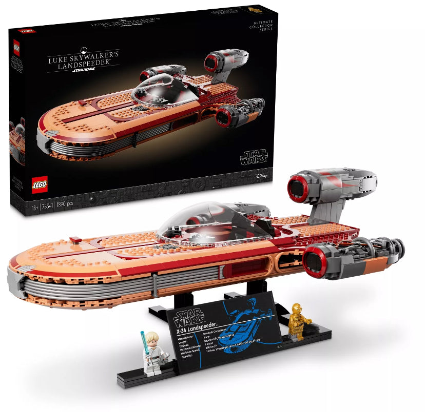 Lego 75341 Star Wars. Luke Skywalker’s Landspeeder (RETIRED)