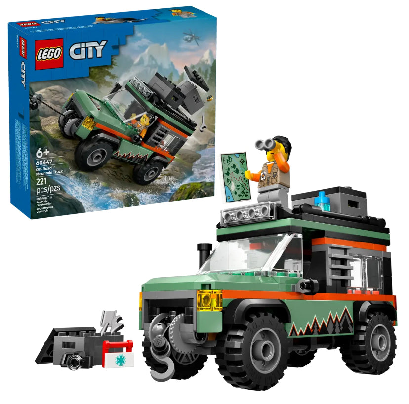 Lego 60447 City. Off-road mountain truck