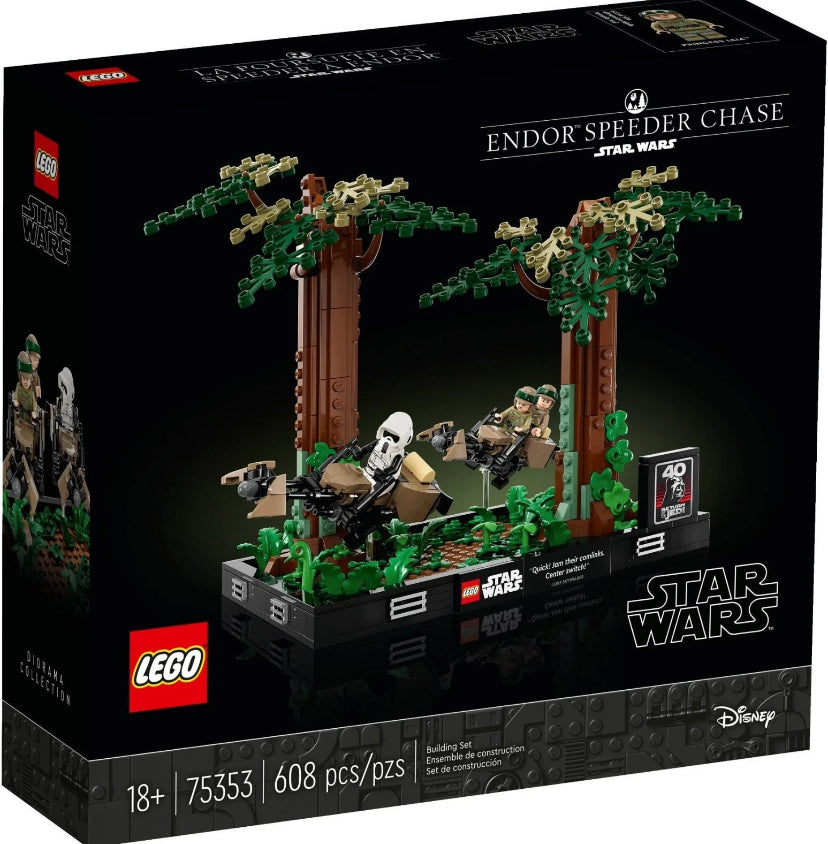 Lego 75353 Star Wars. Endor Speeder Chase Diorama (RETIRED)