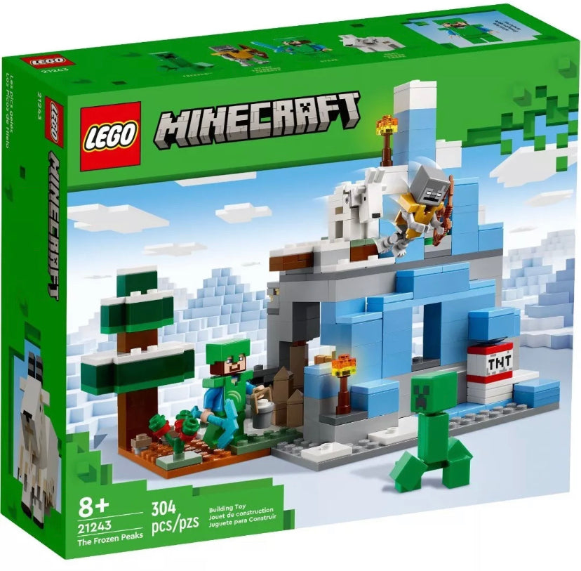 Lego 21243 Minecraft. Frozen Peaks (RETIRED)