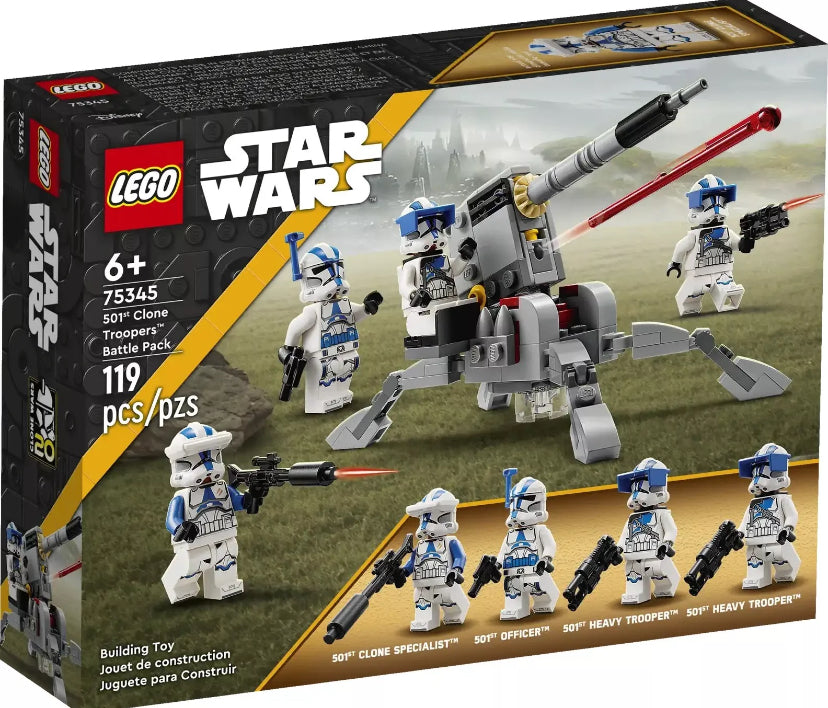 Lego 75345 Star Wars. 501st Clone Troopers Battle Pack (RETIRED)