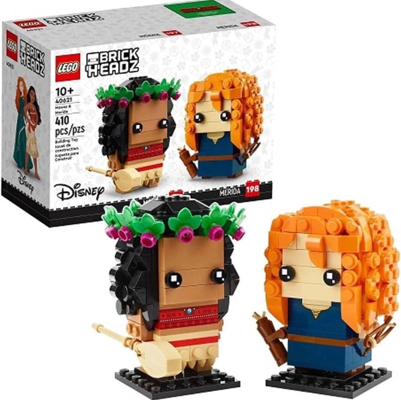 Lego 40621 Brickheadz. Moana and Merida (RETIRED)