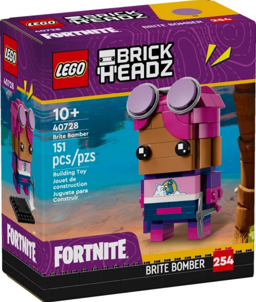 Lego 40728 Brickheadz. Brite Bomber (RETIRED)