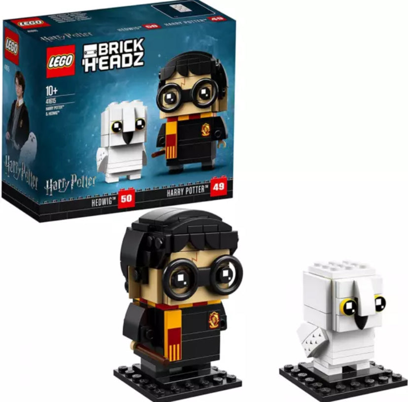 Lego 41615 Brickheadz. Harry Potter and Hedwig (RETIRED)