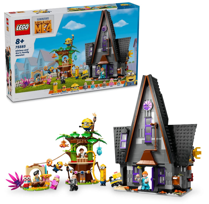 Lego 75583. Despicable Me 4. Minions and Gru’s family . (RETIRED)