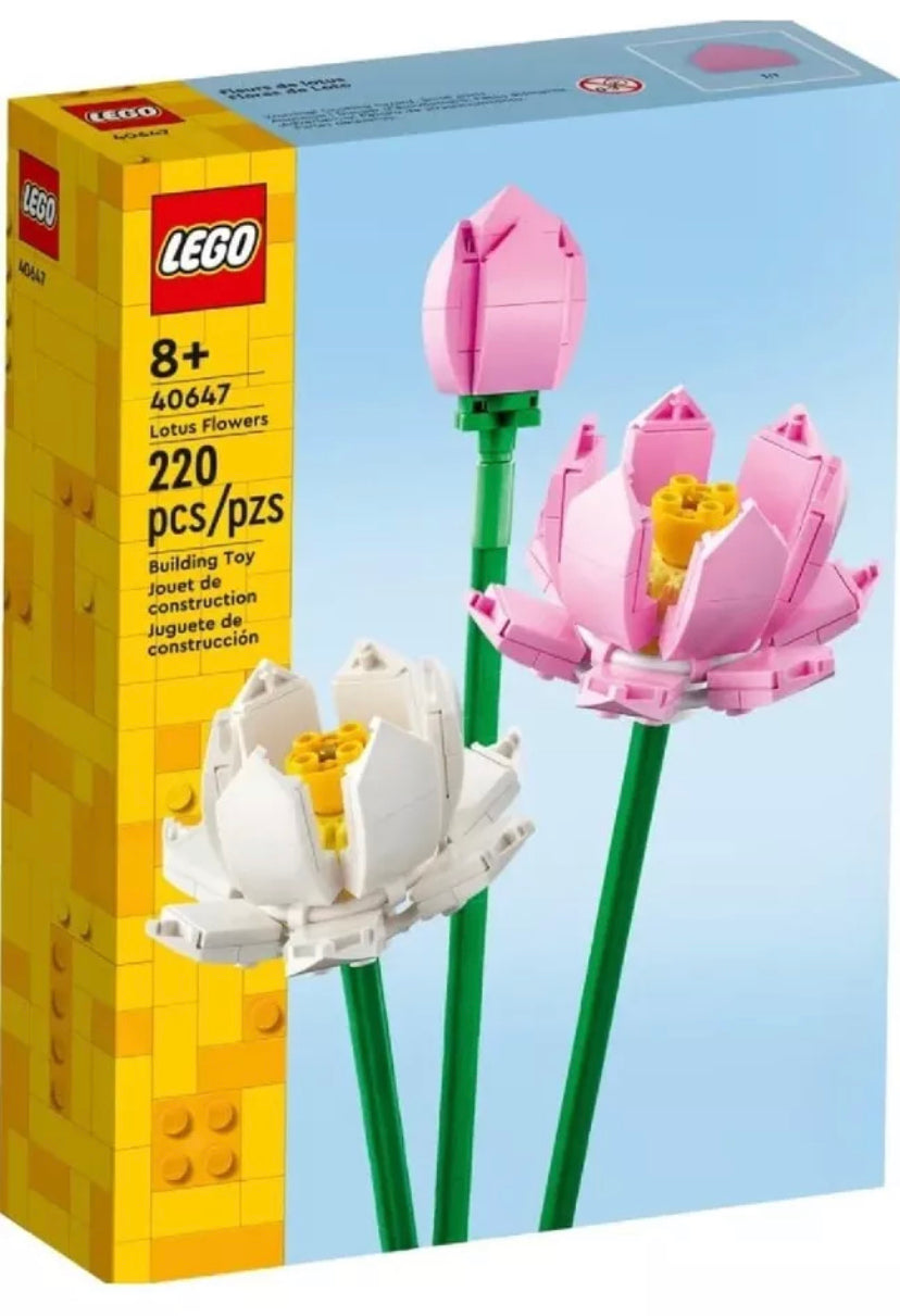 Lego 40647 Botanicals. Lotus Flowers (RETIRED)