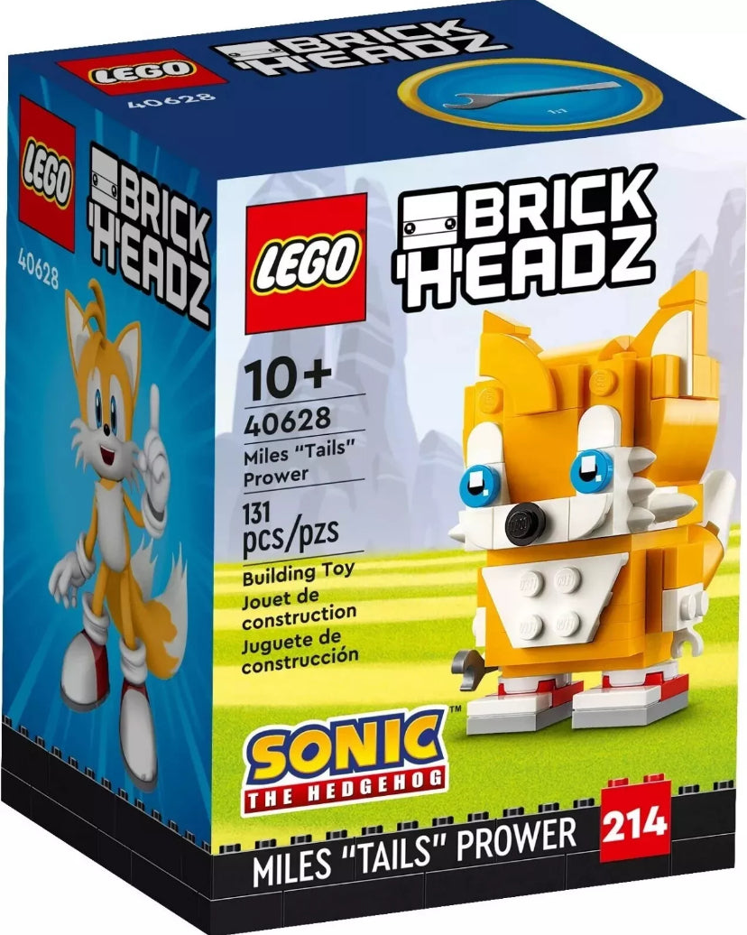 Lego 40628 Brickheadz. Miles Tails Prower (RETIRED)