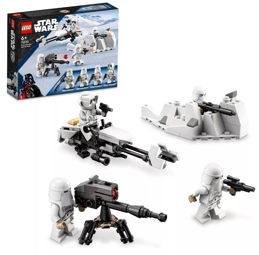 Lego 75320 Star Wars. Snow trooper Battlepack (RETIRED)