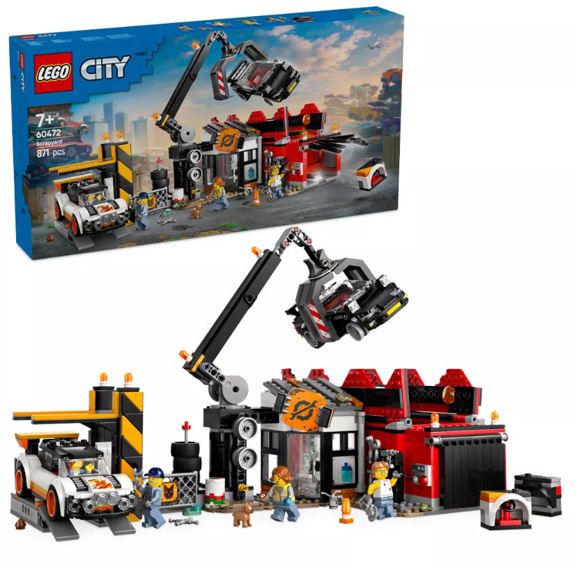 Lego 60472 City. Scrapyard