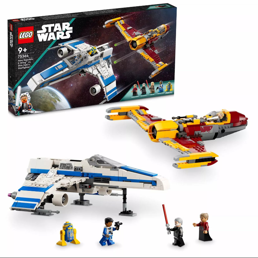 Lego 75364 Star Wars. New Republic E-Wing vs. Shin Hati’s Starfighter (RETIRED)