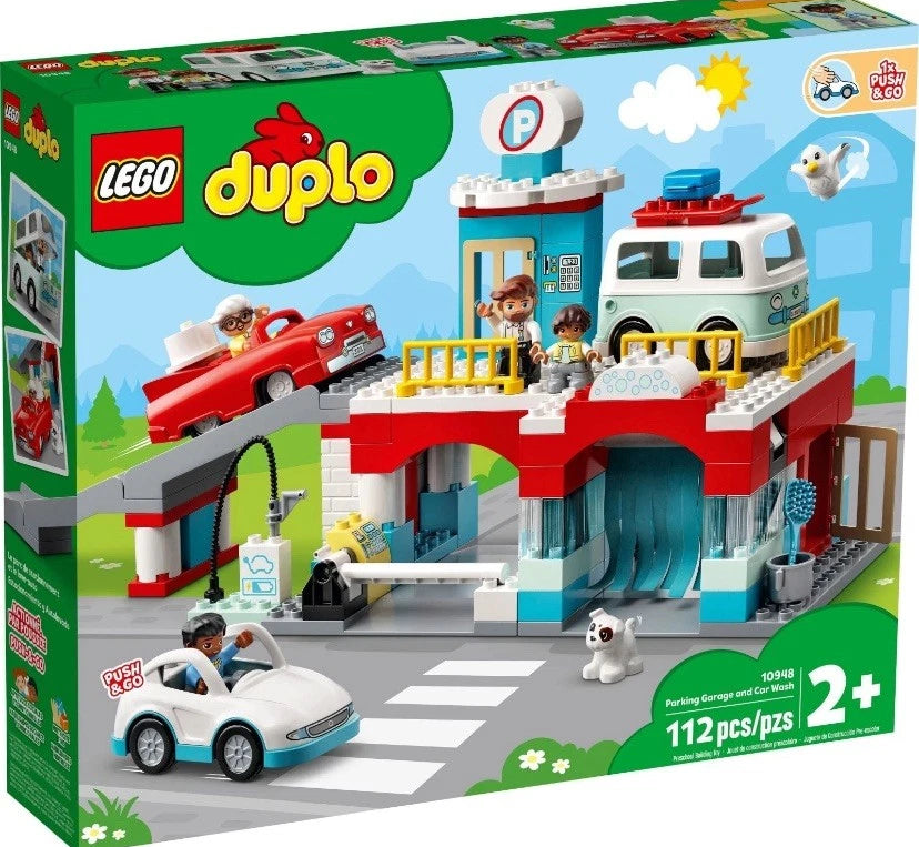 Lego 10948 Duplo. Car Park and Car Wash