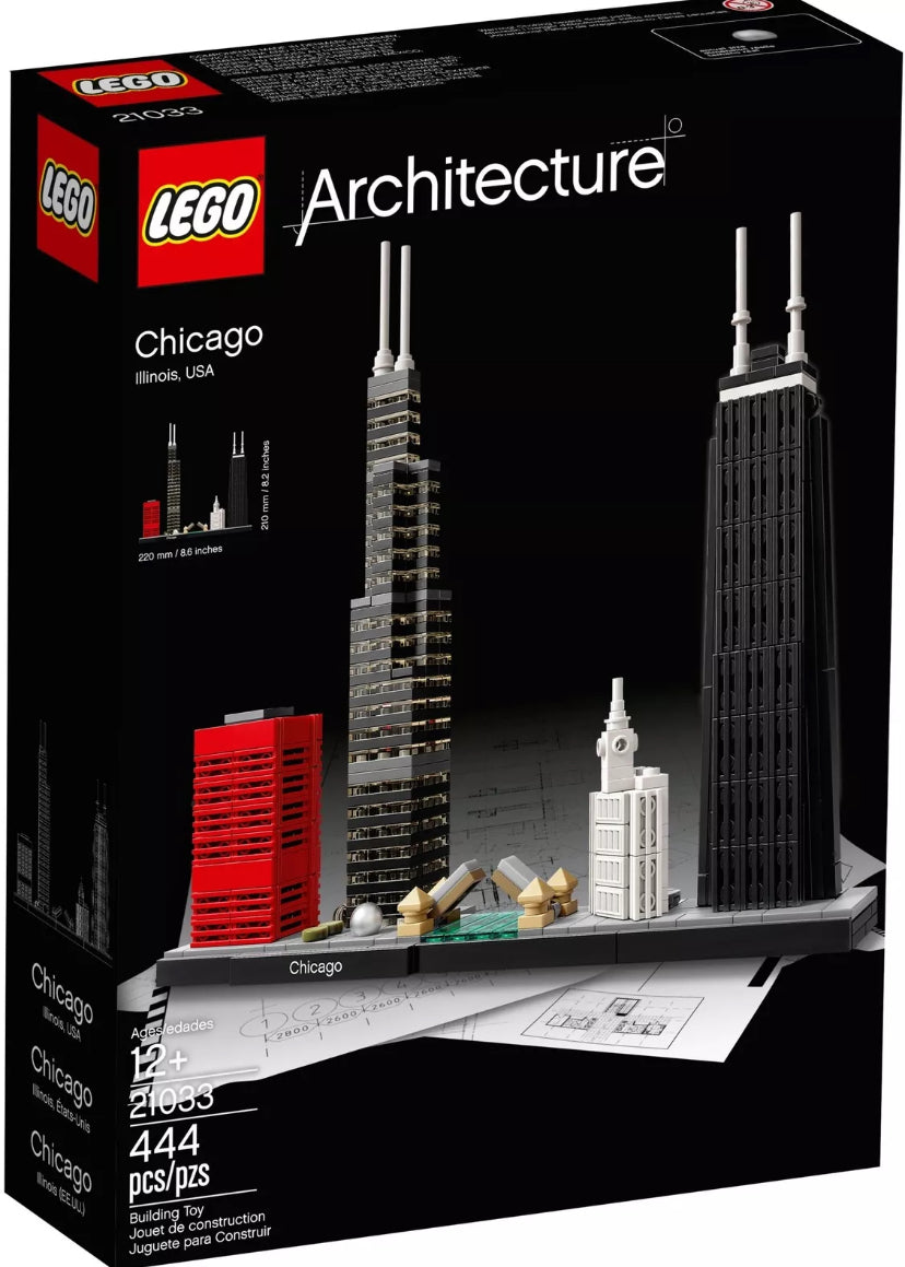 Lego 21033 Architecture. Chicago Skyline (RETIRED)