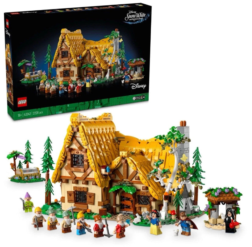 Lego 43242 Disney. Snow White and the Seven Dwarfs’ Cottage (RETIRED)