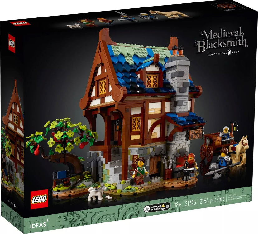 Lego 21325 Ideas. Medieval Blacksmith (RETIRED)