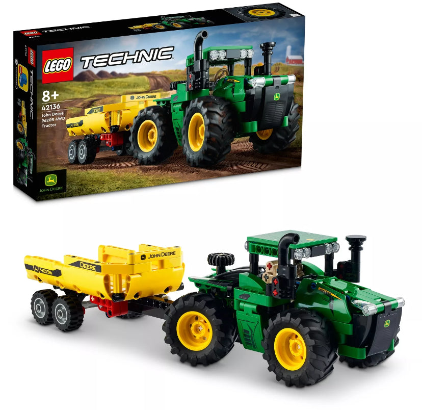 Lego 42136 Technic. John Deere Tractor (RETIRED)