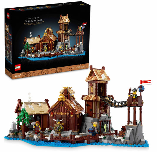 Lego 21343 Ideas. Viking Village