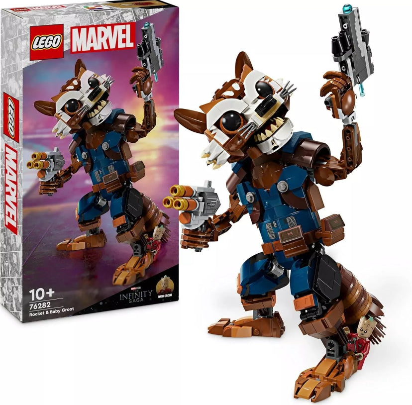 Lego 76282 Marvel. Rocket and Baby Groot