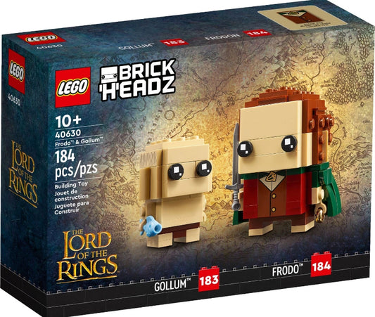 Lego 40630 Brickheadz. Lord of the Rings Frodo and Gollum (RETIRED)