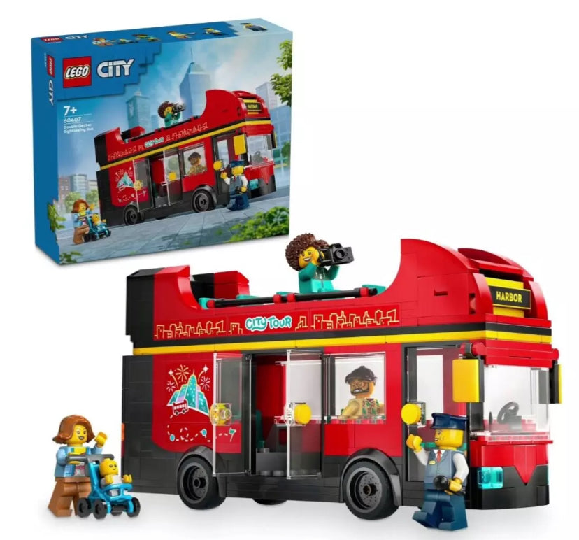 Lego 60407 City. Double-Decker Sightseeing bus