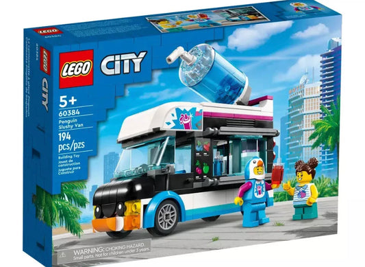 Lego 60384 City. Penguin Slushie Van