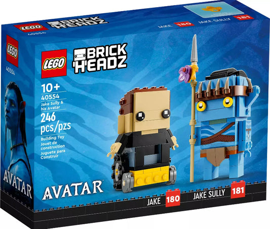 Lego 40554 Brickheadz. Jake Sully & his Avatar (RETIRED)