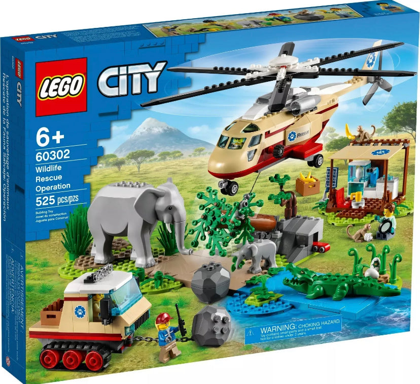 Lego 60302 City. Wildlife Operation (RETIRED)