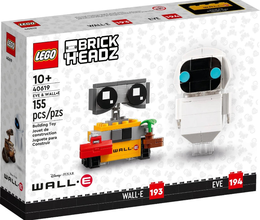 Lego 40619 Brickheadz. Eve and Wall-E