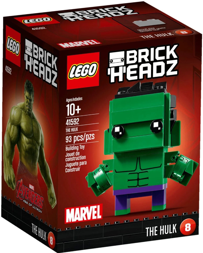 Lego 41592 Brickheadz. The Hulk (RETIRED)