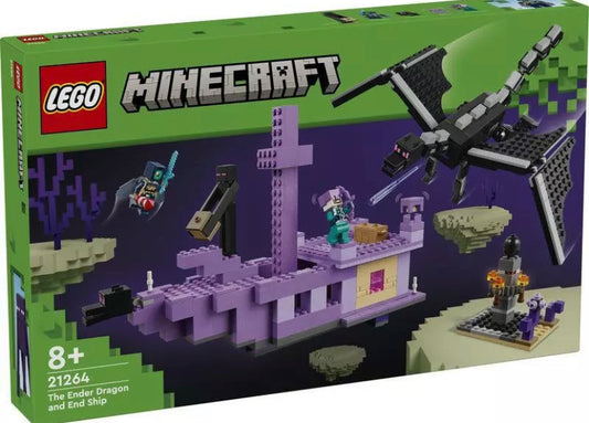 Lego 21262 Minecraft. The Ender Dragon and End Ship