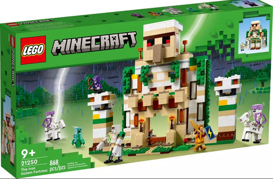 Lego 21250 Minecraft. Iron Golem Fortress