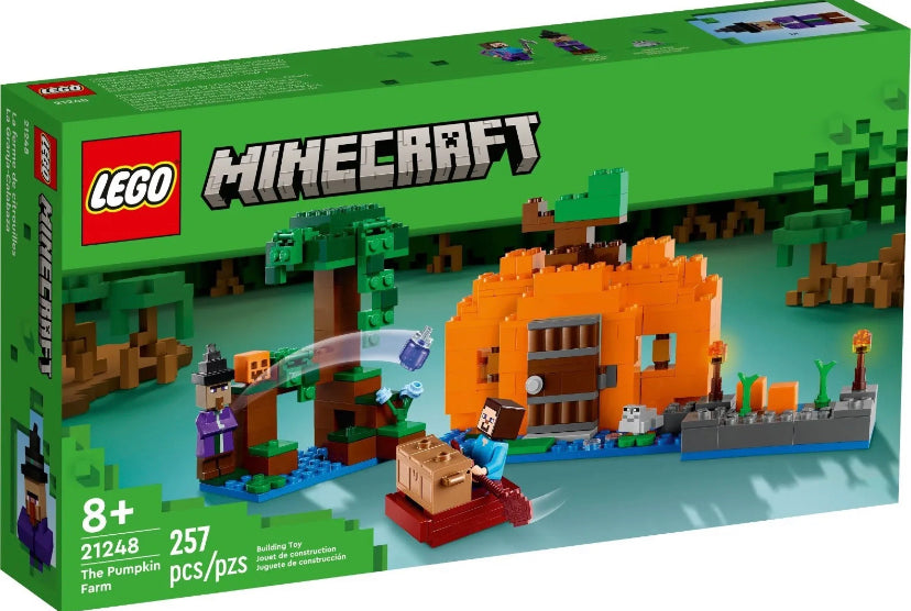 Lego 21248 Minecraft. The Pumpkin Farm