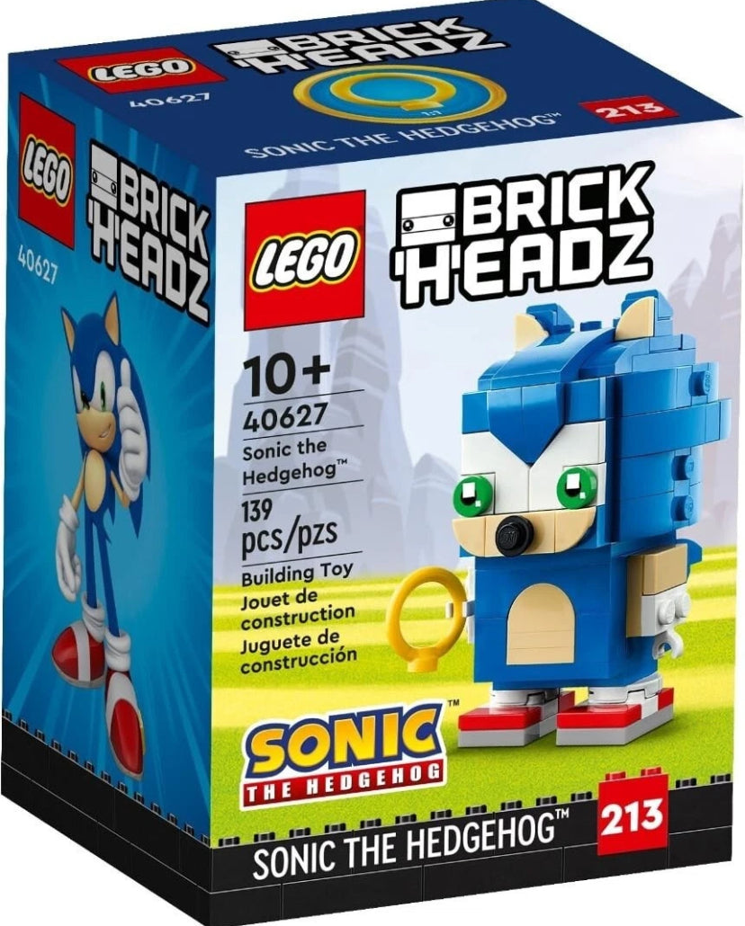 Lego 40627 Brickheadz. Sonic the Hedgehog (RETIRED)