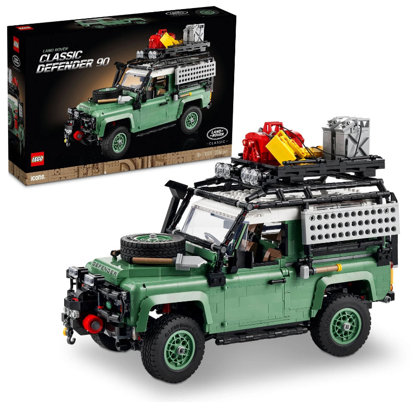 Lego 10317 Icons. Land Rover Classic Defender 90