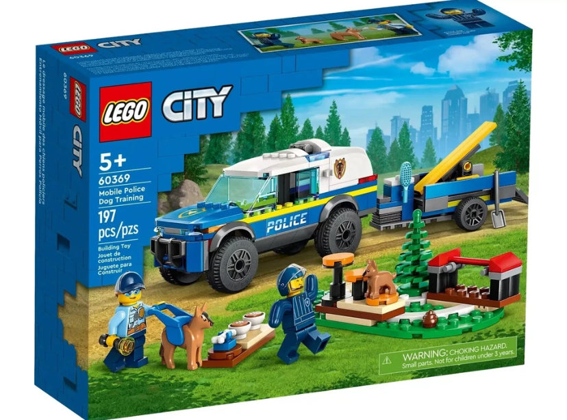 Lego 60369 City. Mobile Police Dog Training
