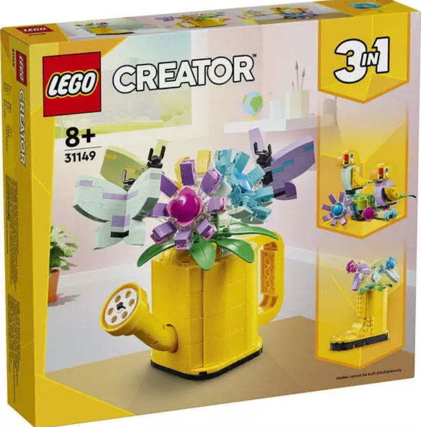 Lego 31149 Creator 3 in 1. Flowers in a Watering Can