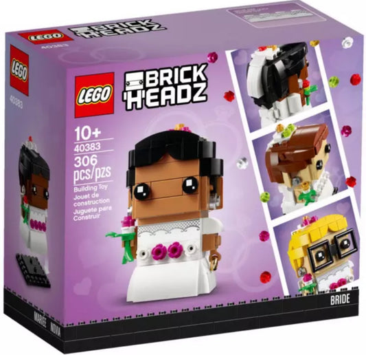 Lego 40383 Brickheadz. Wedding Bride (RETIRED)