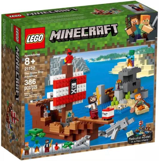 Lego 21152 Minecraft. The Pirate Ship Adventure (RETIRED)