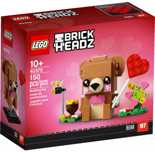 Lego 40379 Brickheadz. Valentine Bear (RETIRED)