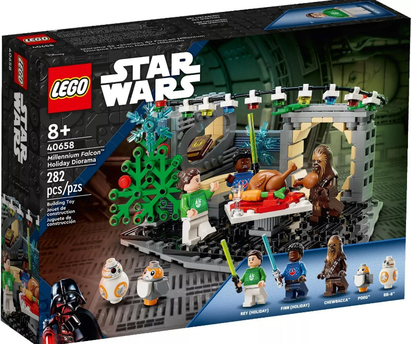 Lego 40658 Star Wars. Millennium Falcon Holiday Diorama