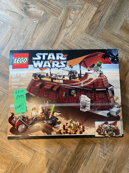 Lego 6210 Star Wars. Jabbas Sail Barge. New sealed.