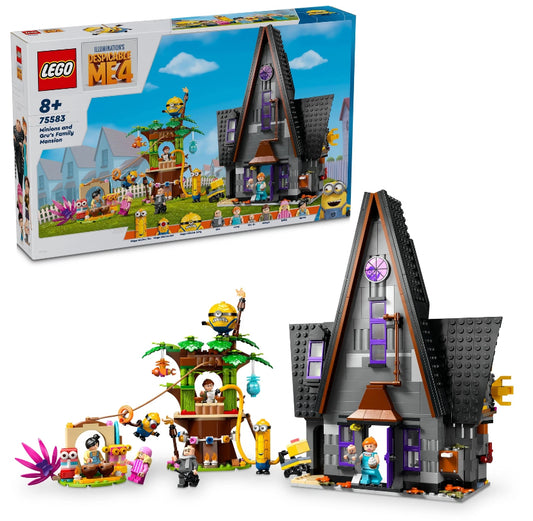 Lego 75583. Despicable Me 4. Minions and Gru’s family  .  (RETIRED)