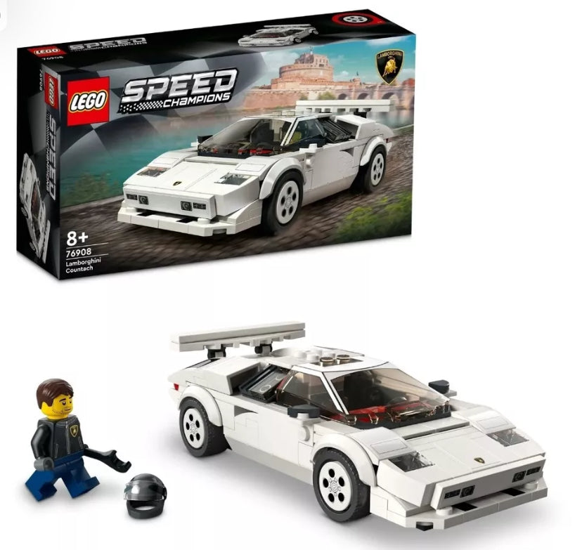 Lego 76908 Speed Champions. Lamborghini Countach (RETIRED)