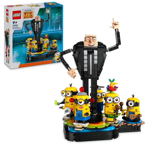 Lego 75582. Despicable Me 4. Buildable Gru and Minions.  (RETIRED)